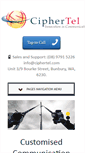 Mobile Screenshot of ciphertel.com